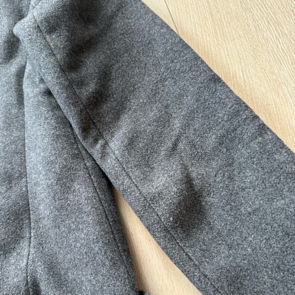 Aritzia Wilfred Cocoon Coat Virgin Wool & Cashmere Blend in Slate Gray Size XXS - Picture 16 of 16